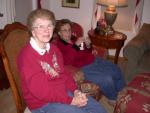 Grandma Wilson and Grandma Geirnaeirt