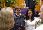 Mona, me, and my diploma.