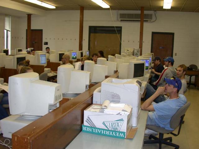 Here's my 1st section of CS101 my Spring '04 semester.