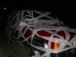 Mona tp'd my car.  Because she's evil.