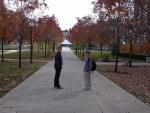 Aaron and Cory getting lost on U of I's huge campus.