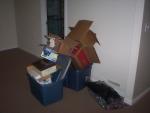 Aug 1st - ALL of these boxes were full of stuff that I have emptied out and got rid of.