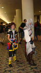 Sora from Kingdom Hearts and Altair from Assassin's Creed.