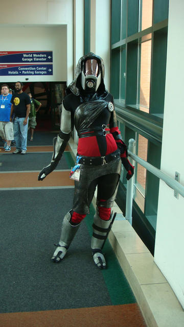 Tali from Mass Effect.  Very impressive.
