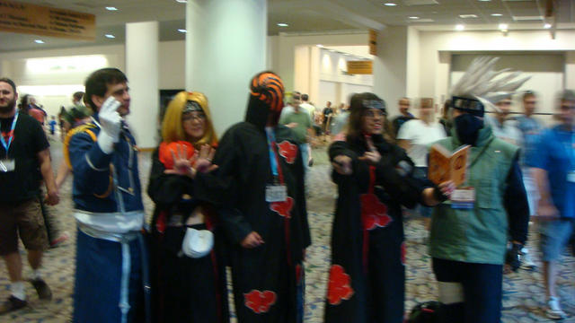 Some Full Metal Alchemist and Naruto people.