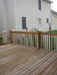 Our sweet deck.