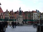 Town square in Brugge.