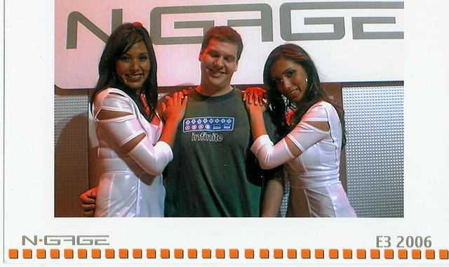Too bad the N-Gage is such a shitty product.  The girls were nice.