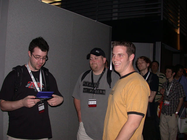 These were some designers for SOE that worked on Star War: Battlegrounds.  I didn't give them any crap.  ^_^.  They were really 