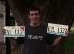Awes0me license plates.