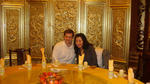 Helen and me at a dinner room in the Beihai temple.